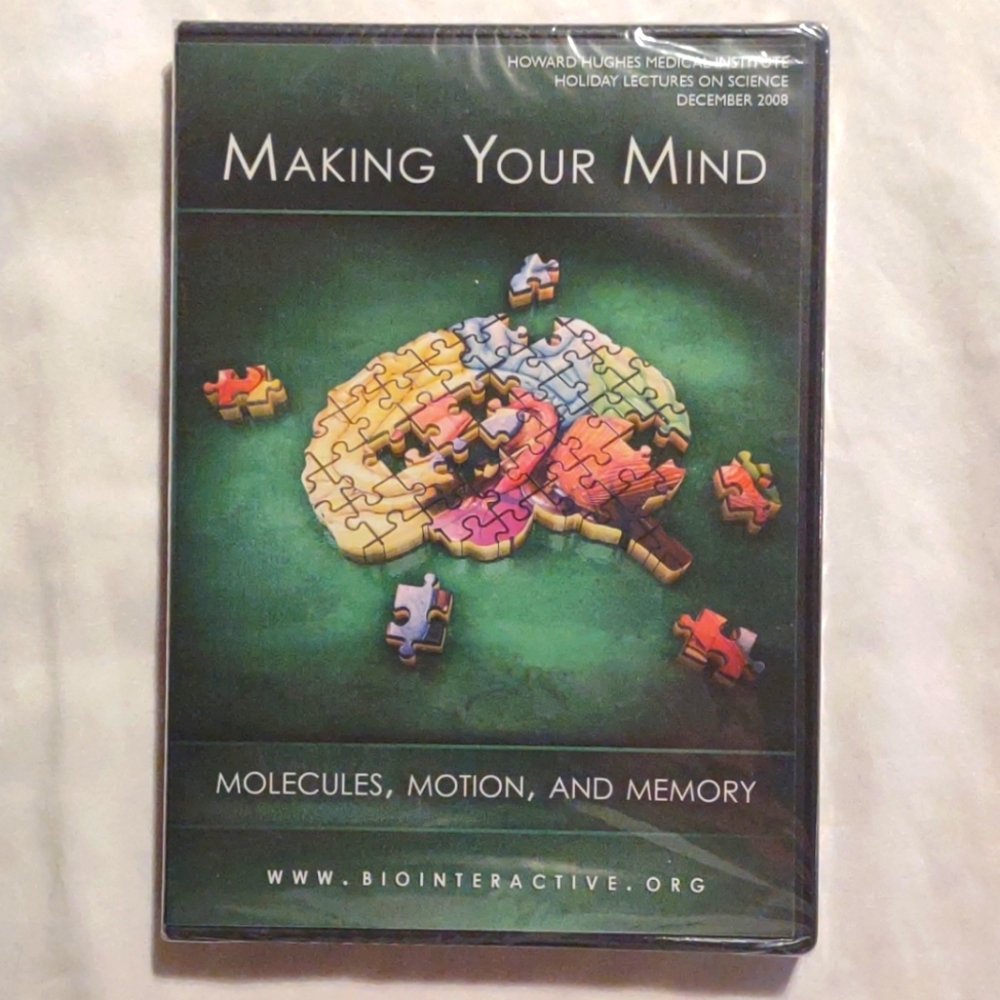 New in plastic DVD: making your mind, molecules,